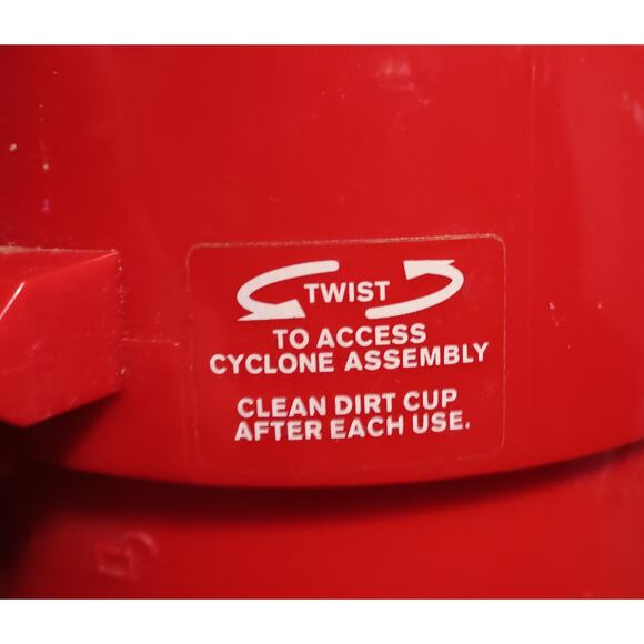 Dirt Devil Endura Reach Vacuum UD20124 Dirt Dust Bin Canister Locking Lid Part - Picture 7 of 7